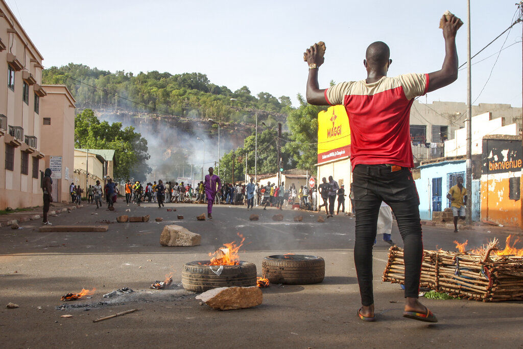 APTOPIX Mali Protest